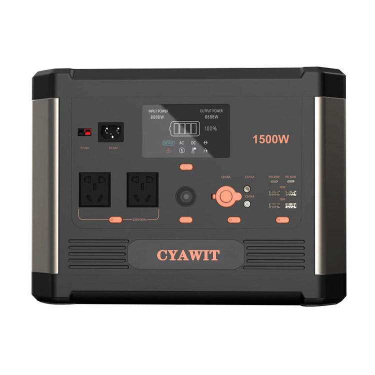 1500W Outdoor Camping Portable Power Station
